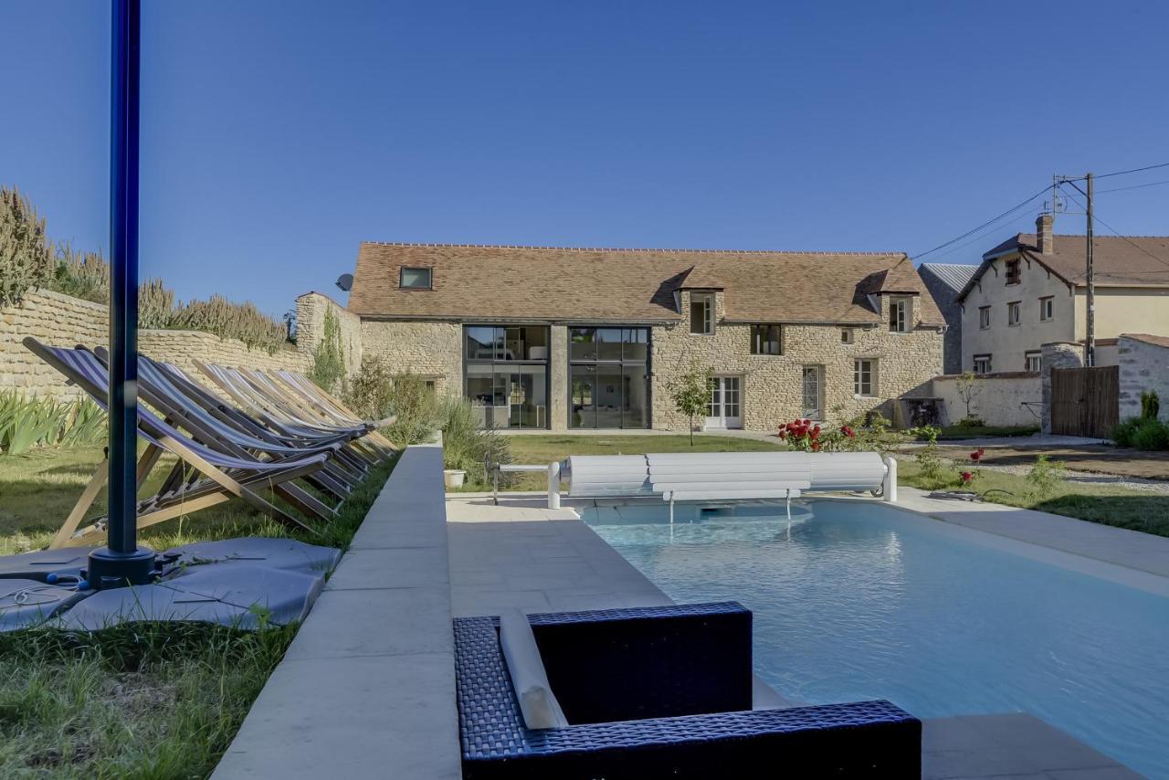 Incroyable Villa A Amponville Avec Piscine Privee. Buitenkant foto
